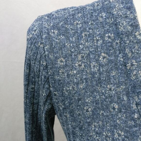 Pretty Young Thing Blue Jersey Knit True Wrap Dress Size M - Picture 5 of 8